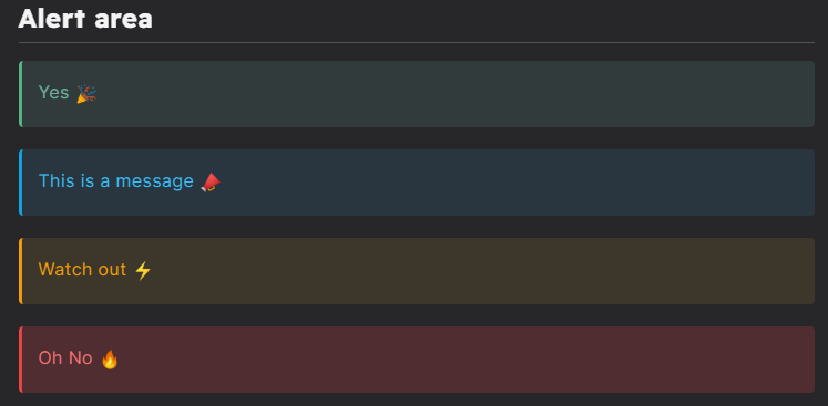 Alertbox on HackMD
